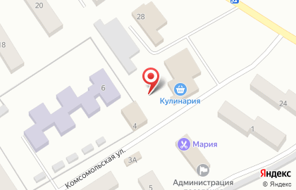 Эдельвейс на Комсомольской на карте