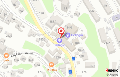 Тренажерный зал Bellagio Sport на карте