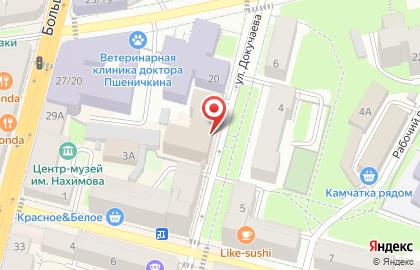 УФК, Управление Федерального казначейства по Смоленской области на карте