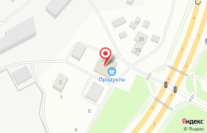 Продовольственный магазин в Ханты-Мансийске на карте