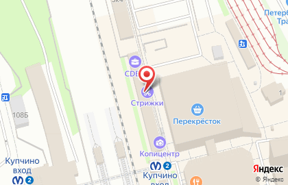 Студия цветов I Flora на Балканской площади на карте