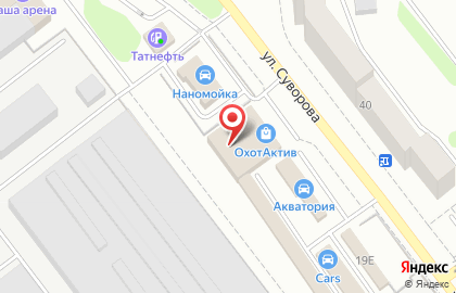 Оптово-розничная компания Арсенал Авто на улице Суворова на карте