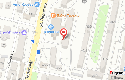 Магазин кондитерских и хлебобулочных изделий Любимая Шоколадница на улице Пирогова на карте