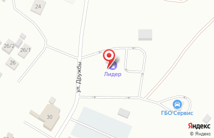 АЗС Сеть АЗС Лидер на карте