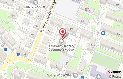 Генеральное консульство Корейской Народной Демократической Республики на карте