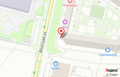 Салон цветов Лаванда в Ленинградском районе на карте