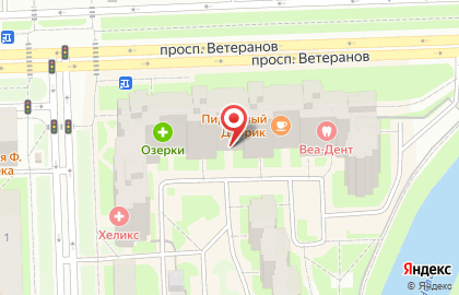 Море чая на проспекте Ветеранов на карте