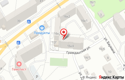 Фитнес-клуб Astra на карте