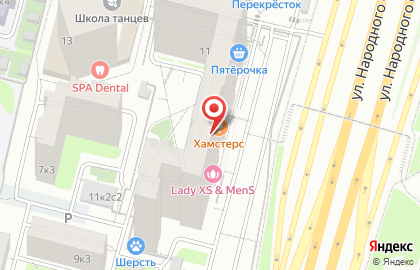 ТОП департамент на карте