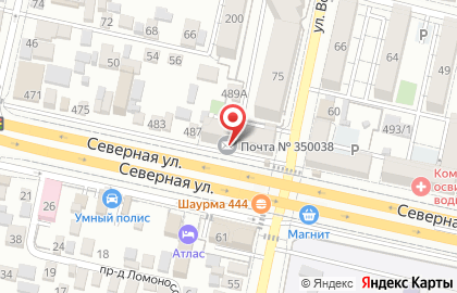 Почтовое отделение связи №38 на карте