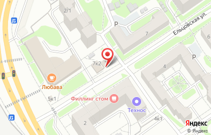 Магазин продуктов Солнышко на Площади Гарина-Михайловского на карте