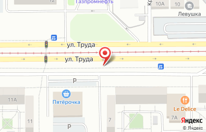 Автостоянка в Челябинске на карте