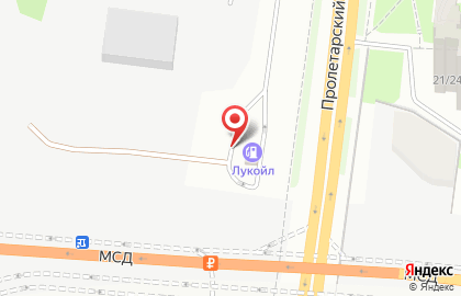 ЕКА на метро Кантемировская на карте