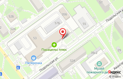 Салон красоты Эффект на Подольской улице на карте