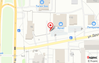 Автостоянка в Екатеринбурге на карте