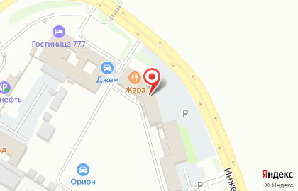 Автомойка в Пскове на карте