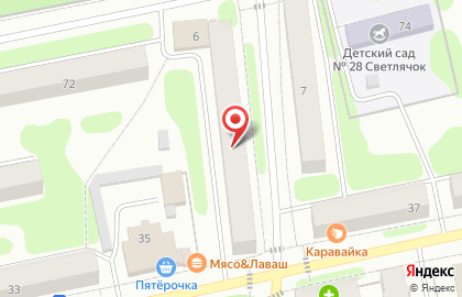Магазин автотоваров в Красноармейском переулке на карте