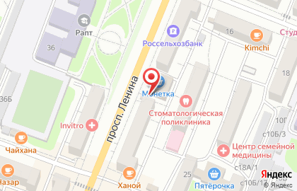 Продуктовый киоск Проспект на карте