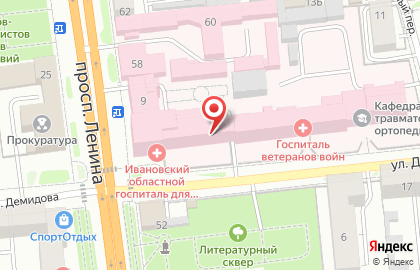 Банкомат на улице Демидова на карте
