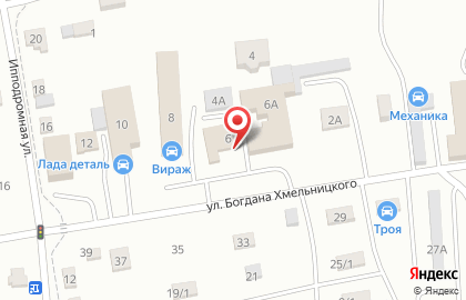 Магазин продуктов на ул. Богдана Хмельницкого, 6 на карте
