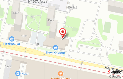 Магазин здорового питания МясновЪ в Нагатино-Садовниках на карте