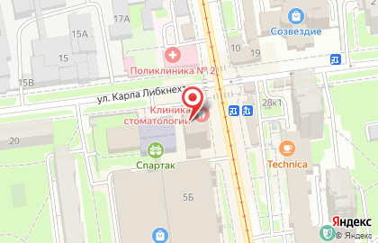 Страховая компания Альянс на улице Карла Либкнехта на карте
