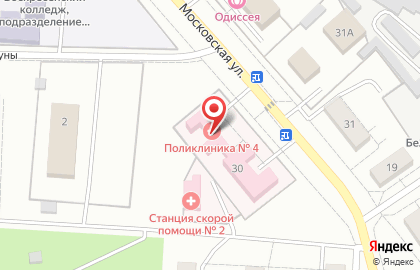 Государственная аптека Мособлмедсервис на Московской улице на карте
