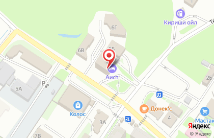 Гостевой дом Аист на Центральной улице на карте