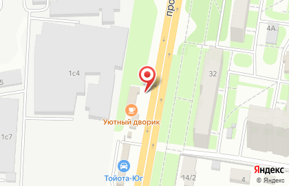 Автосалон Автоэкспресс на проспекте Юных Ленинцев на карте
