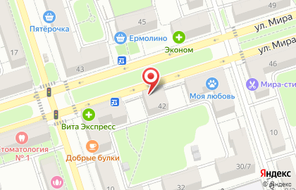 Аптека Апрель во Владимире на карте