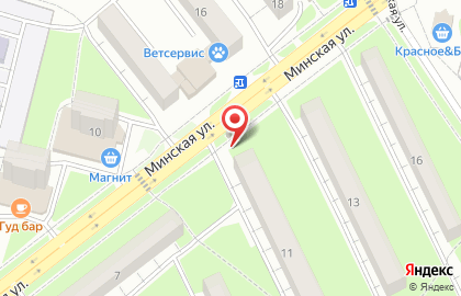 Киоск Ключ здоровья в Октябрьском районе на карте