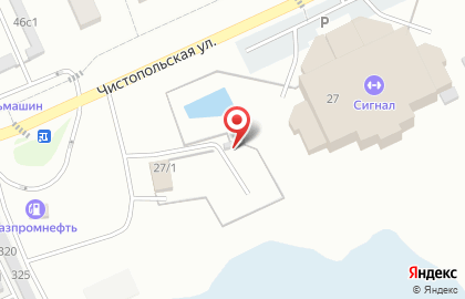 Автостоянка в Челябинске на карте