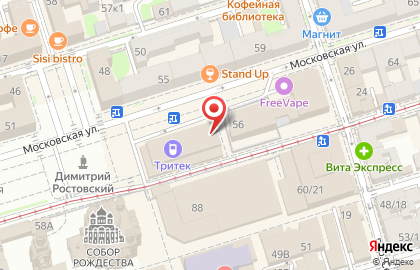 Florange на Московской улице на карте