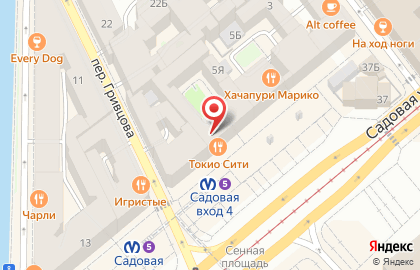 Микрофинансовая компания Деньга на метро Спасская на карте
