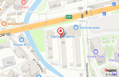 Магазин по продаже кофе в Лазаревском районе на карте