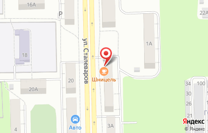 Столовая Шницель на карте