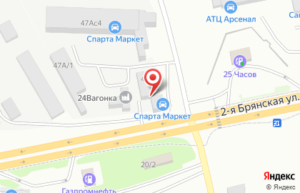 Арсенал в Красноярске на карте