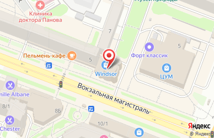 Офис продаж Пегас Туристик на Площади Гарина-Михайловского на карте
