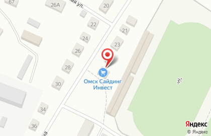 Производственная компания ОмскСайдингИнвест на улице Ленина на карте