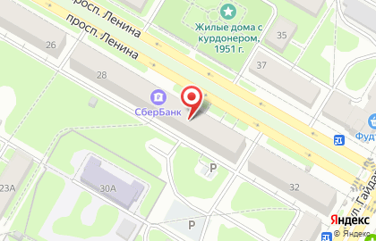 Салон ортопедии и медтехники Ортомед Plus на проспекте Ленина на карте