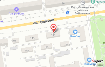 Детский сад Матрешка на улице Пушкина на карте