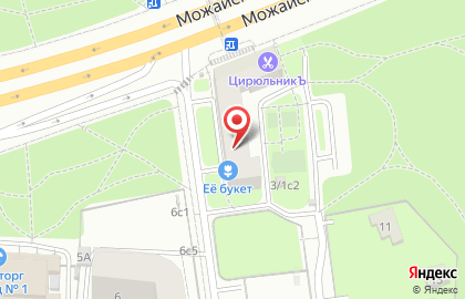 Мосгаз гуп Управление # 3 (можайский, Фили-давыдково, Кунцево Районы) на карте