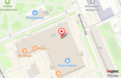 Магазин Tescoma на проспекте Красноярский Рабочий на карте