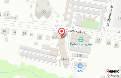 Компания по разработке программного обеспечения Кодер на карте