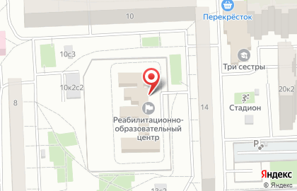 Комплексный реабилитационно-образовательный центр на Новочеркасском бульваре на карте