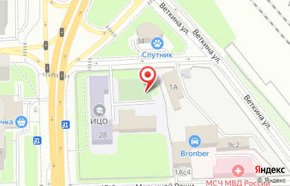 Теремок на Алексеевской на карте