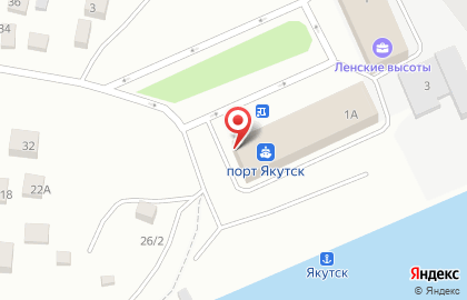 Транспортная компания Фрилайн в Якутске на карте