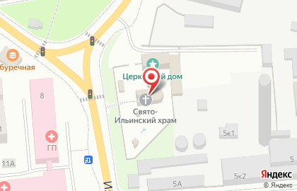 Храм СВ. Пророка Божия Илии на карте