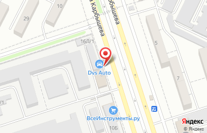 Магазин автотоваров DVS Auto в Волгограде на карте