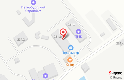 Эксклюзив СПб на Московском шоссе на карте